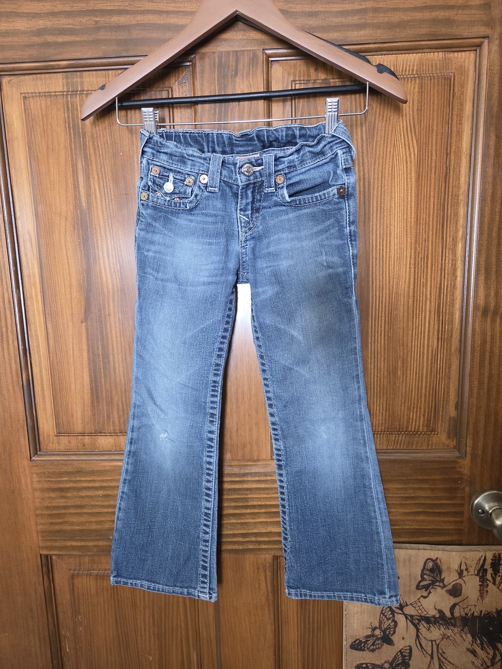 True Religion Kids Blue Bootcut Jeans